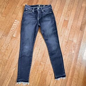 7 for all mankind ankle gwenevere skinny jeans
